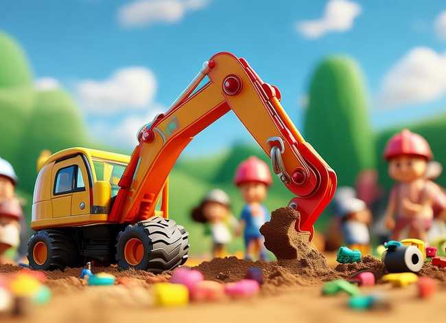 儿童挖土机动画片挖掘机视频大全；儿童挖土机动画片大全 挖掘机