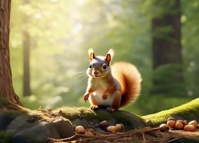 关于小松鼠的故事 关于小松鼠的故事作文