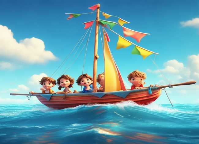 小帆船儿童故事 - 幼儿小帆船的简短故事