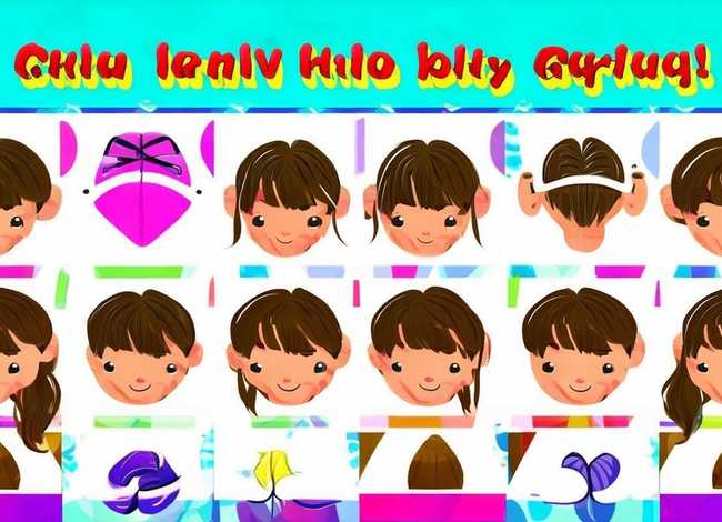 儿童发型雕刻图案简单易学、儿童发型雕刻图案简单易学图片