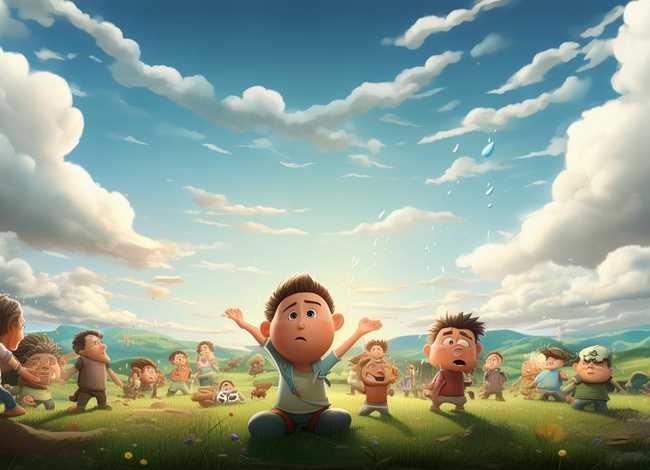 杞人忧天的故事儿童版、杞人忧天的故事文字版