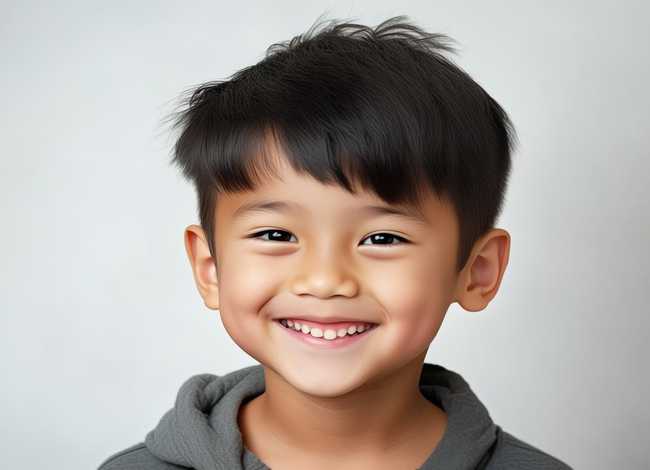 男孩子发型儿童短发（男孩短发发型图片大全儿童 寸头）