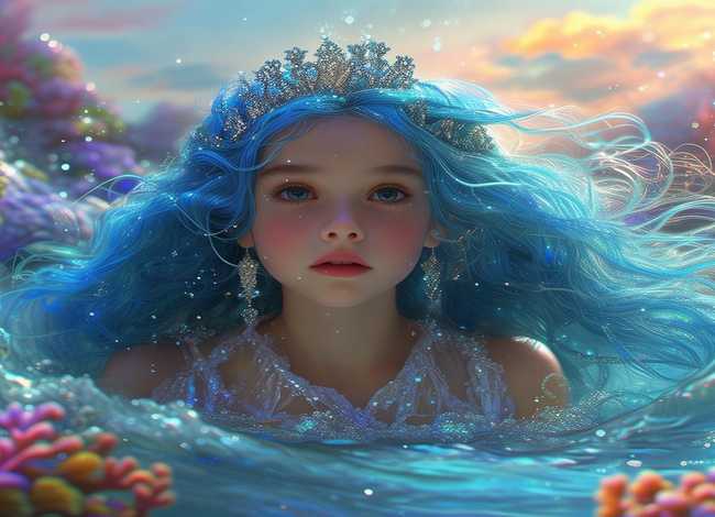 儿童版海的女儿童话故事完整版（少儿故事海的女儿）