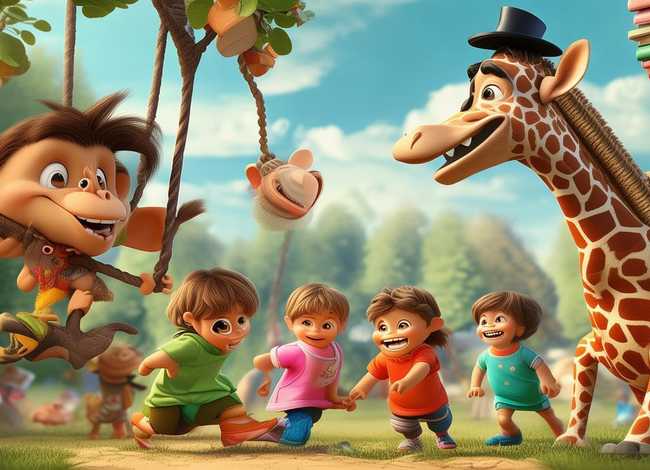 儿童故事搞笑短故事 - 儿童故事搞笑