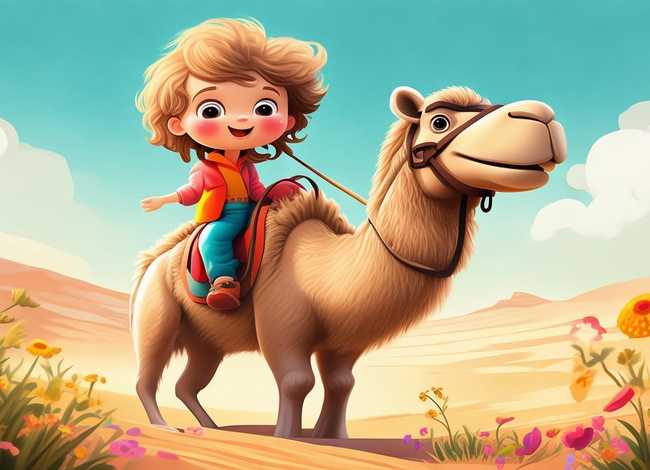 骆驼介绍儿童 - 骆驼介绍儿童图片