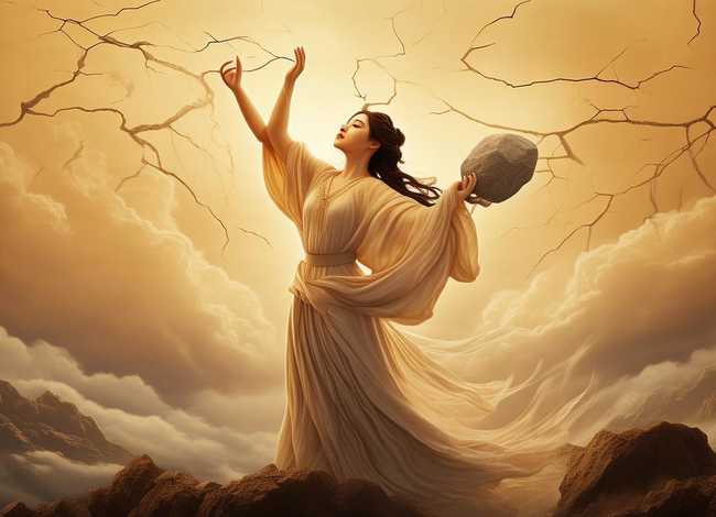 儿童故事女娲补天英语版 - 女娲补天神话故事英语版