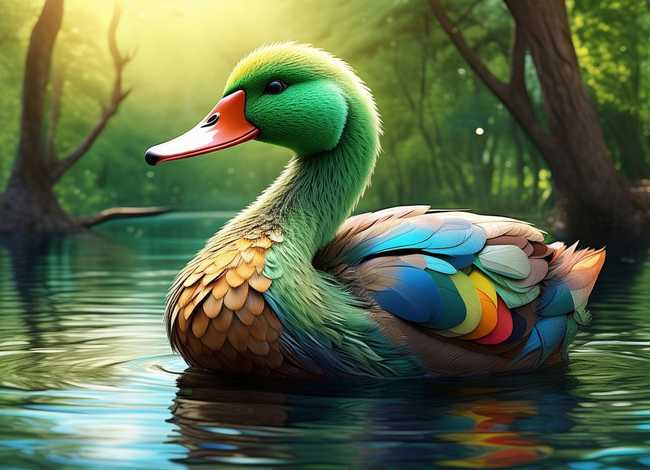 绘本故事 画、绘本故事 画5丑小鸭一