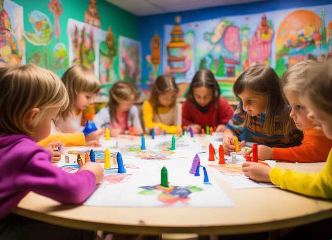 儿童学画画6-12岁故事；幼儿画画故事