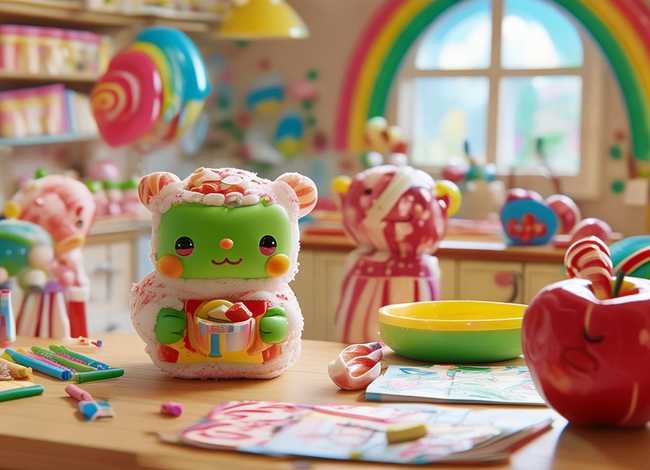 糖果美食儿童故事 - 糖果的幼儿故事