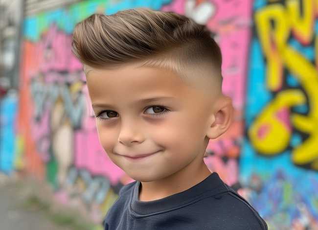 男生发型儿童帅气（男生发型儿童帅气图片）