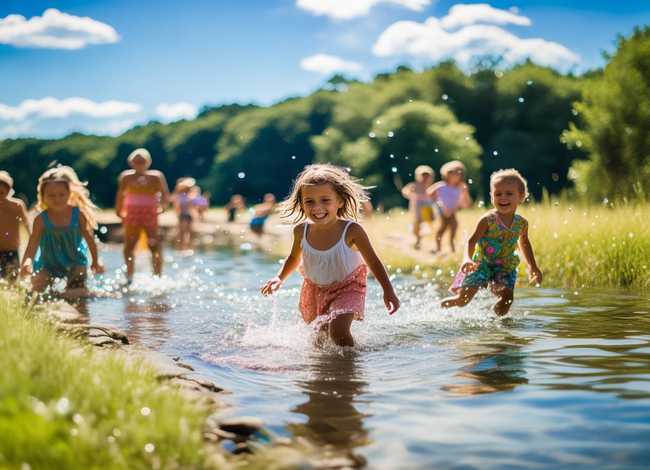 凉快的儿童故事、大班语言教案故事凉快的夏天