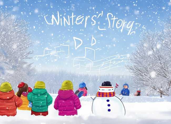 儿歌冬天的故事，儿歌冬天的故事简谱