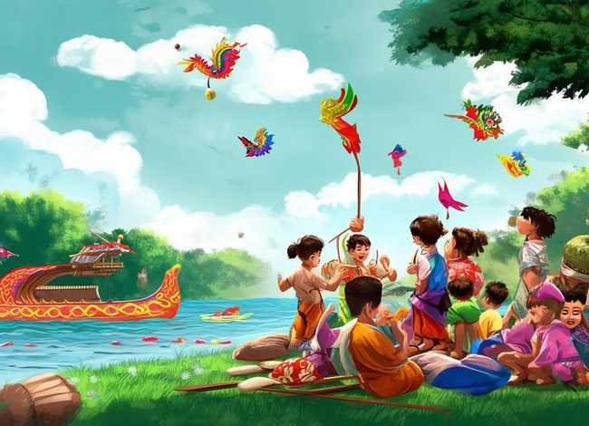 儿童端午节古诗 - 端午节的幼儿古诗