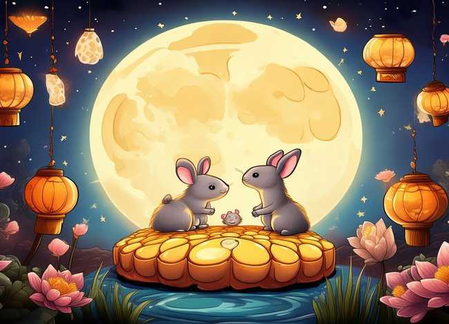 中秋节的故事；中秋节的故事绘本