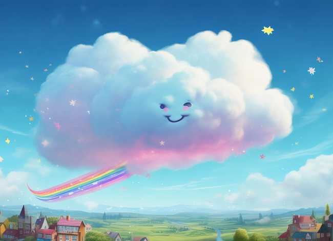 儿童故事小云朵旅行记 - 小云朵旅行记的故事