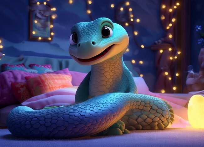 儿童睡前童话故事蛇（小蛇的睡前故事）