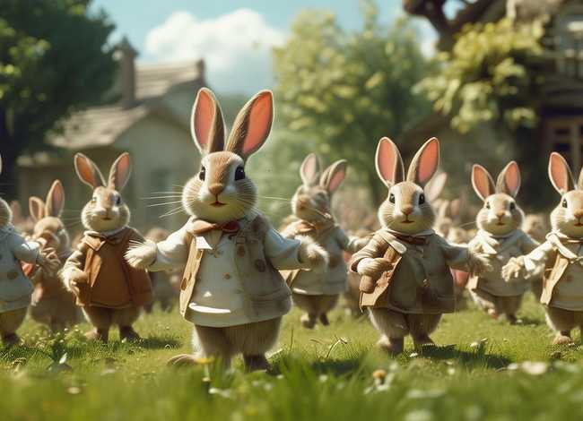 彼得兔的故事儿童表演 彼得兔的故事动画 彼得兔的故事儿童表演 彼得兔的故事动画