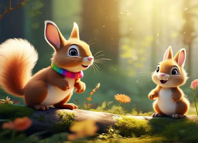 儿童故事小松鼠访友 幼儿故事小松鼠访友