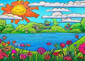 36岁儿童画画大全简单漂亮 - 36岁儿童画画大全简单漂亮图片