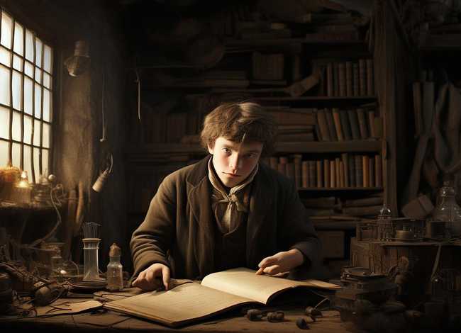 法拉第的童年；法拉第童年的经历