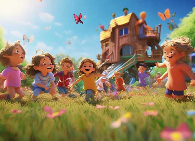 活泼欢乐的儿童故事6-12岁，幼儿故事配乐 欢快活泼