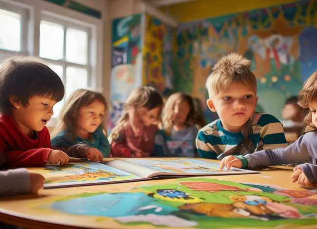 儿童故事画，幼儿园故事会故事