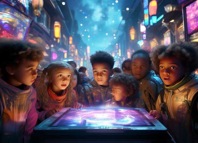 科幻故事儿童想象故事、想象的科幻故事