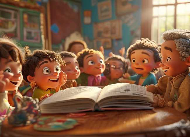 小孩学习的故事 - 小孩子容易学的故事