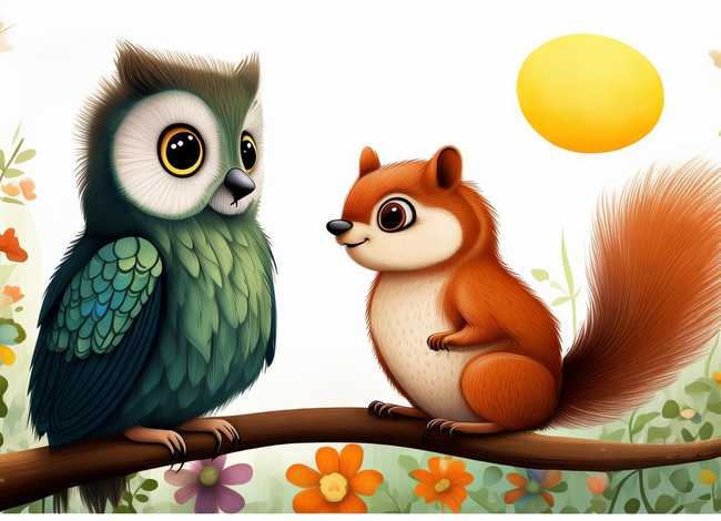 亲子互动寓言故事画、亲子互动寓言故事画画图片