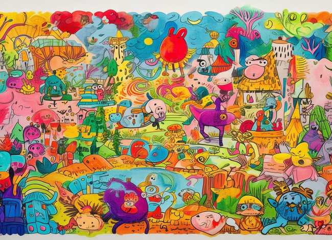 儿童故事图片大全大图 - 儿童故事简笔画图片大全大图