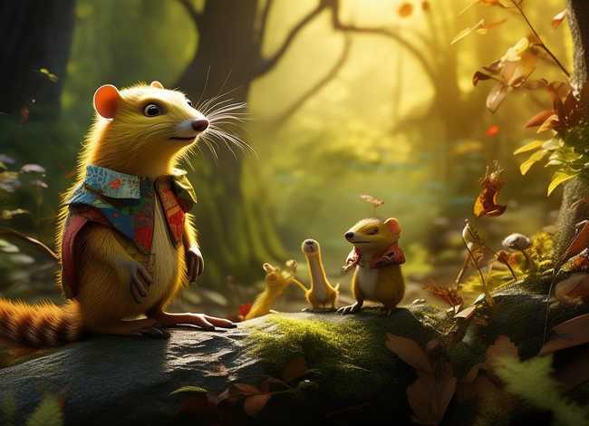 儿童寓言故事黄鼠狼；黄鼠狼的寓言故事