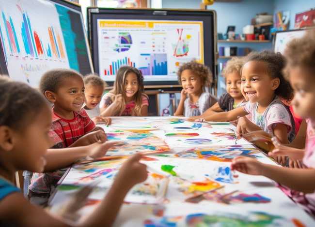 最新的儿童美术教学统计分析 最新的儿童美术教学统计分析与评价