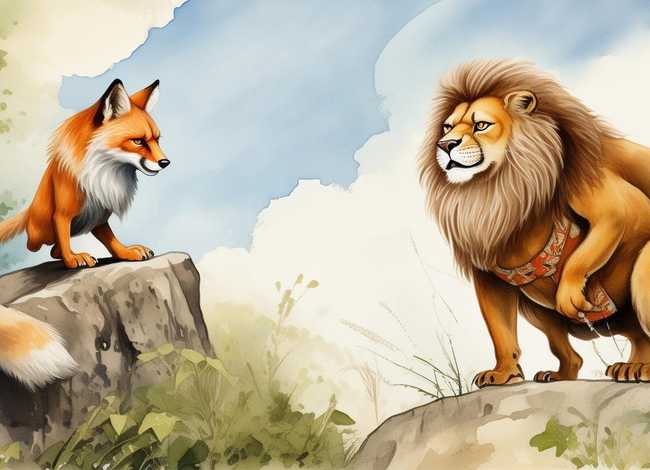 古代寓言故事插画，古代寓言故事插画图片