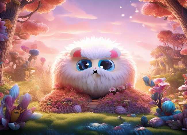 毛毛怪的故事 毛毛的故事绘本