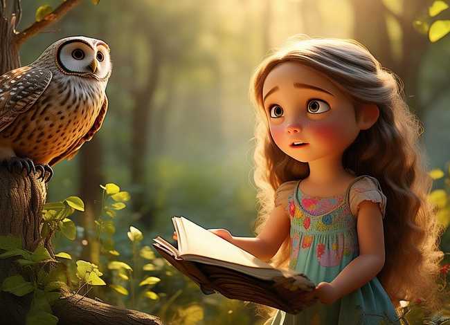儿童故事小女孩的故事、小女孩的故事文字版