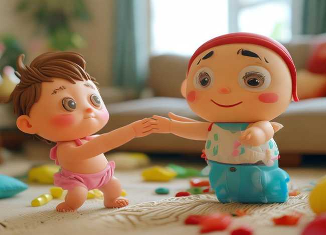 小孩打屁股的简笔画 - 小孩打屁股的简笔画图片