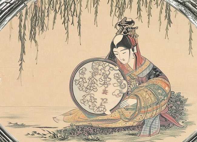 团扇绘画图案历史人物；团扇绘画图案历史人物怎么画