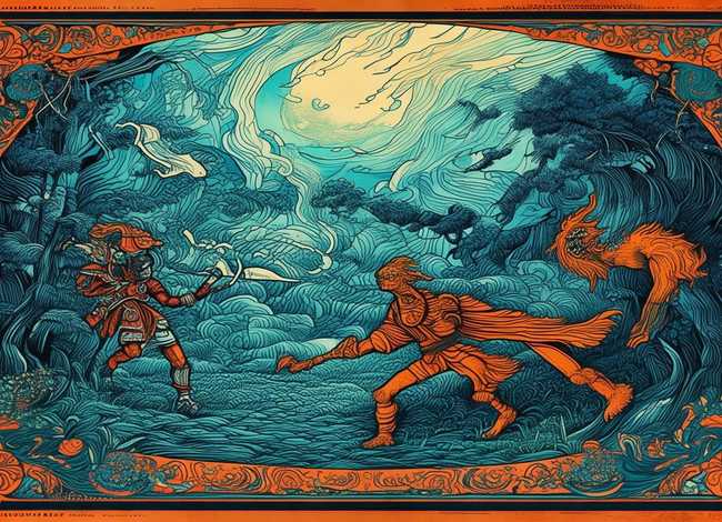 历史神话小故事 - 历史神话小故事手抄报