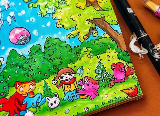 绘本故事简单绘画、绘本故事简单绘画图片