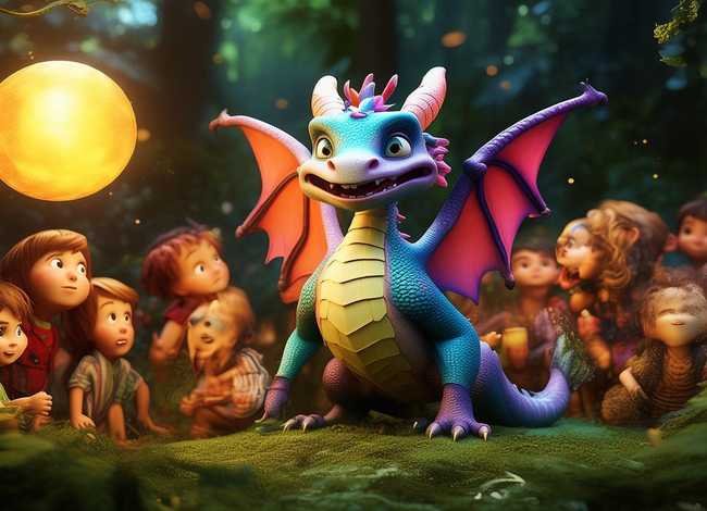 关于龙的儿童故事视频大全；关于龙的幼儿故事