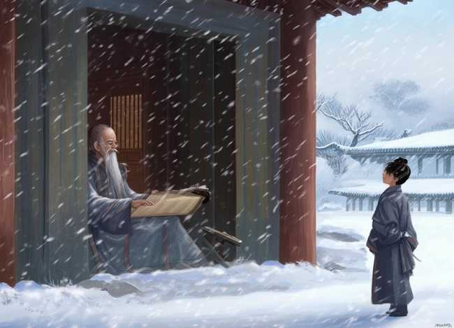 程门立雪小故事10字 程门立雪小故事100字