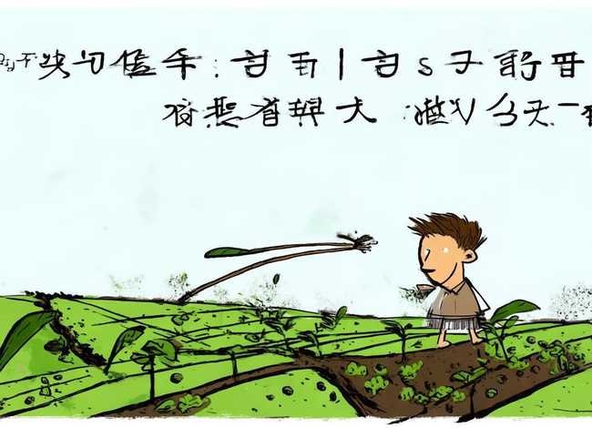 成语故事拔苗助长小学绘本制作 小学生成语故事(简短)拔苗助长的简笔画