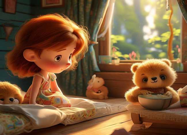 《熊的故事》 - Goldilocks与三只小熊的故事