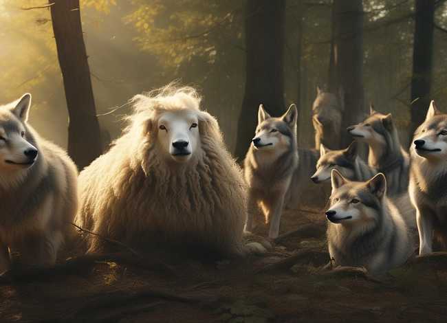 狼和羊的故事大全；狼和羊的故事大全100字