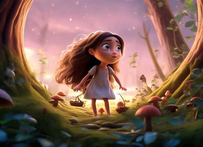 采蘑菇的小姑娘儿童故事睡前（睡前故事采蘑菇的小姑娘文字）