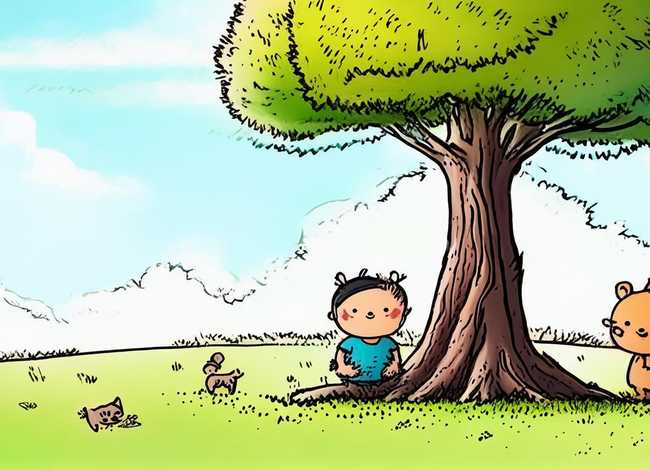 儿童故事插图 - 儿童故事插图简笔画图片