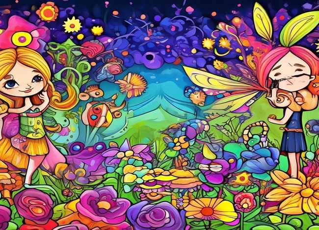 童话故事儿童画绘画作品欣赏，童话故事绘画作品图片幼儿园