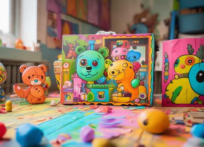 玩具儿童画 - 玩具儿童画画