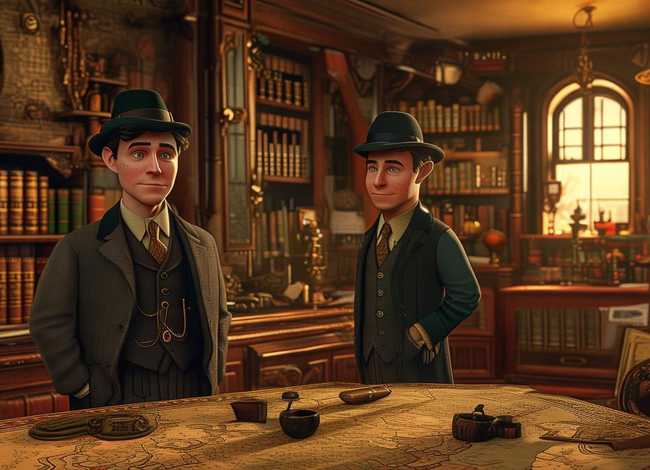 福尔摩斯探案故事儿童视频 福尔摩斯探案动画片视频