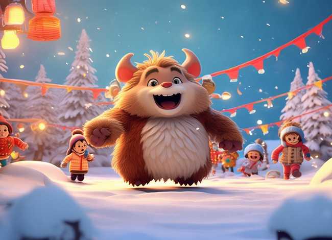 年兽的故事儿童版 - 年兽的故事视频动画版